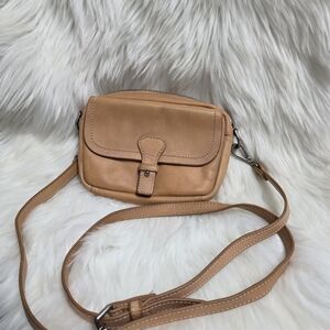 Liebeskind Tan Leather Crossbody Bag